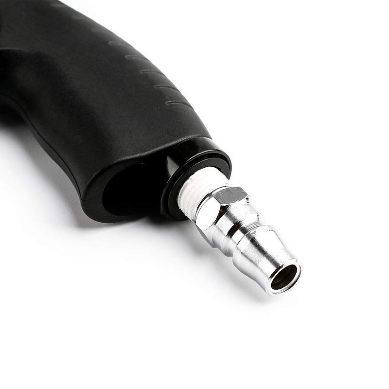 SGCB Pro Air Pressure Blow Gun, 230 Max PSI High Power Air Nozzle Blow Gun Adjustable Air Flow Trigger Angle Ben Jet Nozzle Rubber Tip 1/4" Air Inlet Adapt to Air Compressor for Car Clean Care Detail - Image 3